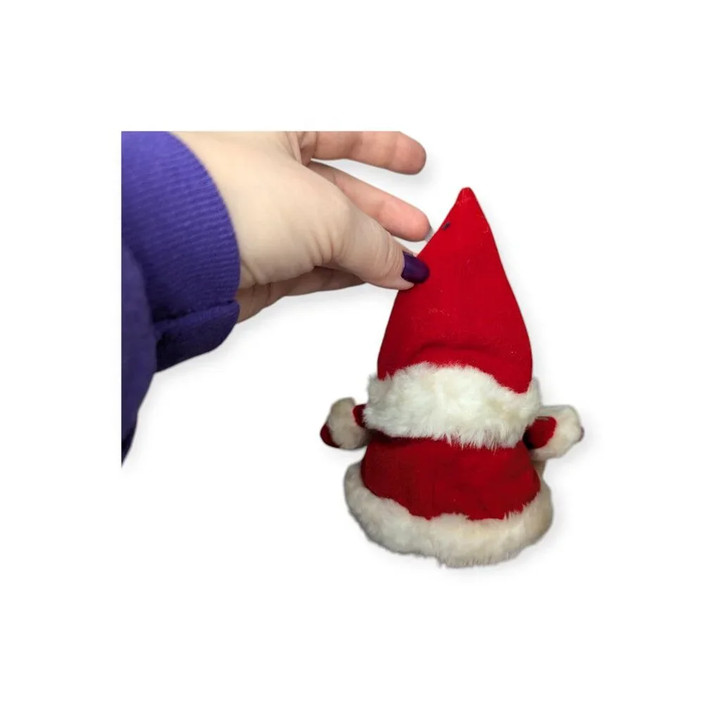 Vintage 1986 American Greetings Santa Ziggy I Love You Plush Christmas